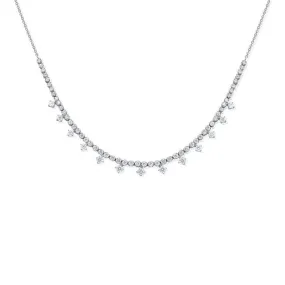 14K GOLD DIAMOND CAMI NECKLACE