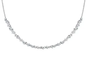 14K GOLD DIAMOND NINA NECKLACE