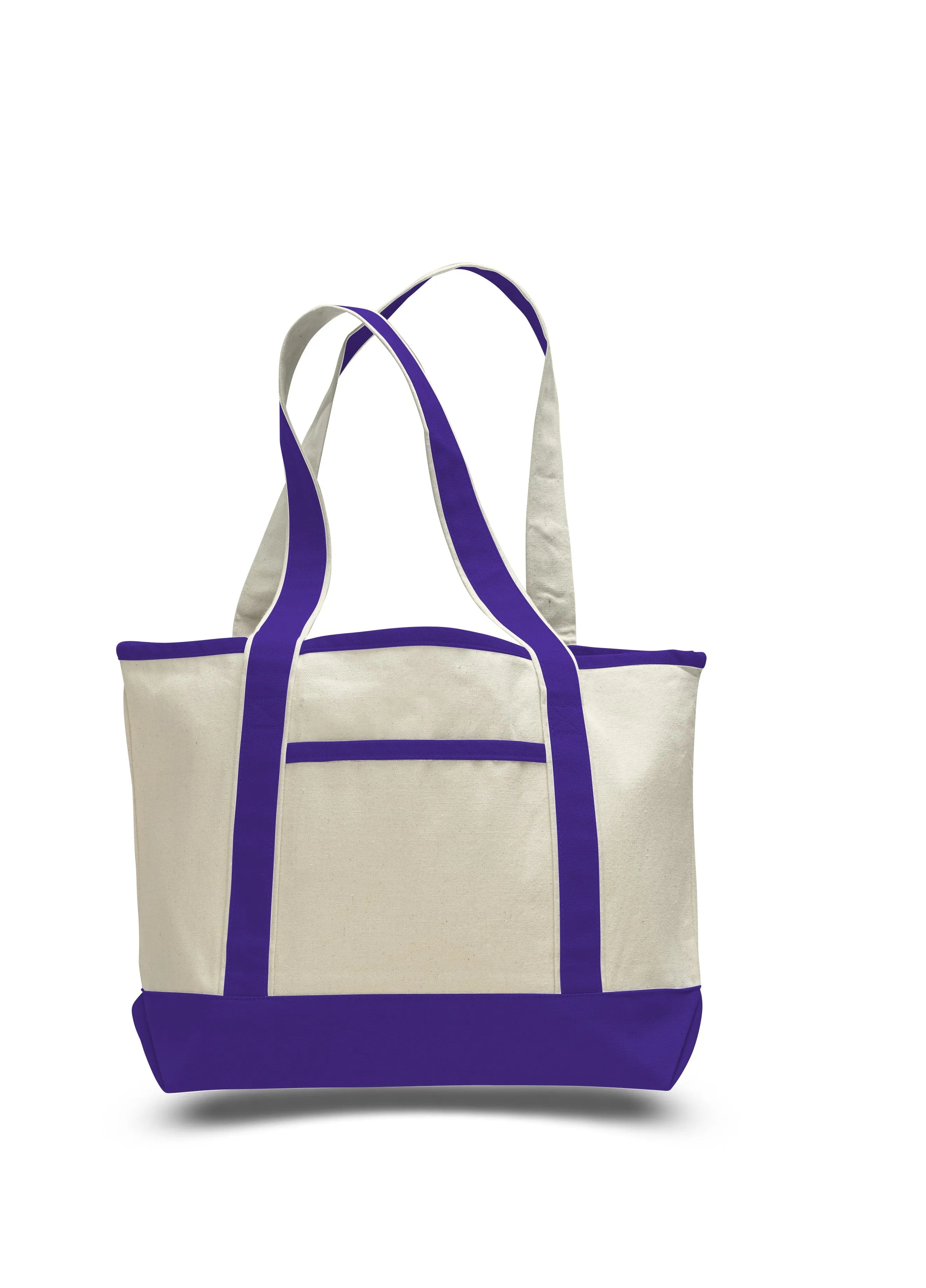 72 ct Medium Size Heavy Canvas Deluxe Tote Bag - By Case