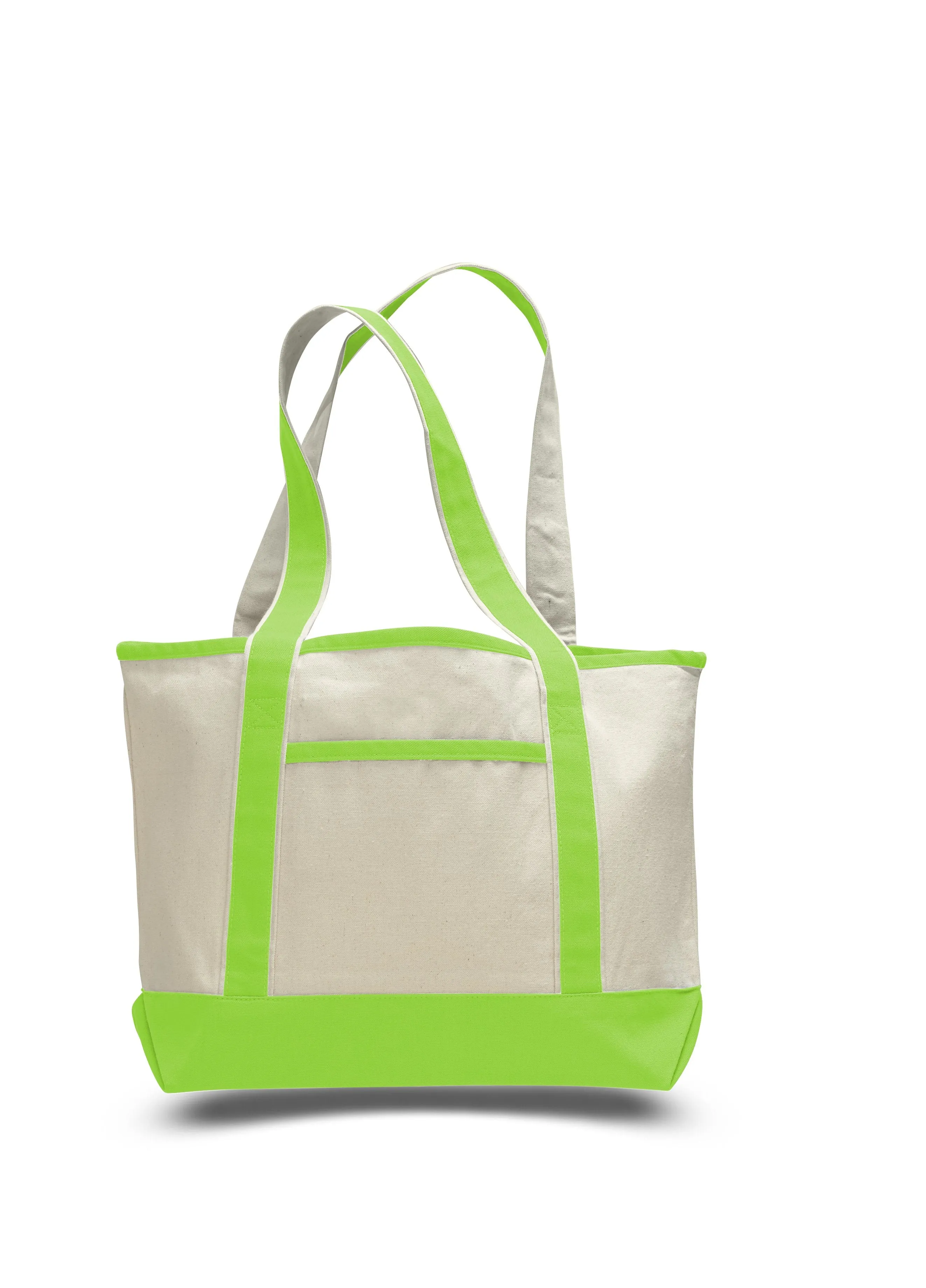 72 ct Medium Size Heavy Canvas Deluxe Tote Bag - By Case