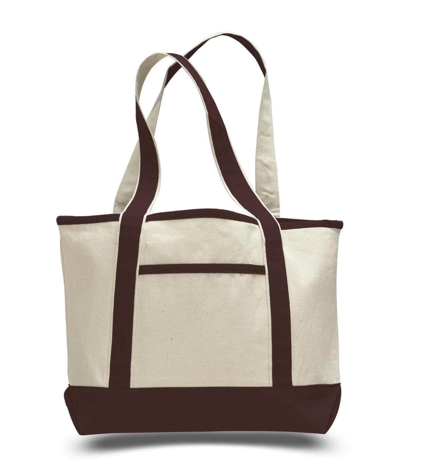 72 ct Medium Size Heavy Canvas Deluxe Tote Bag - By Case