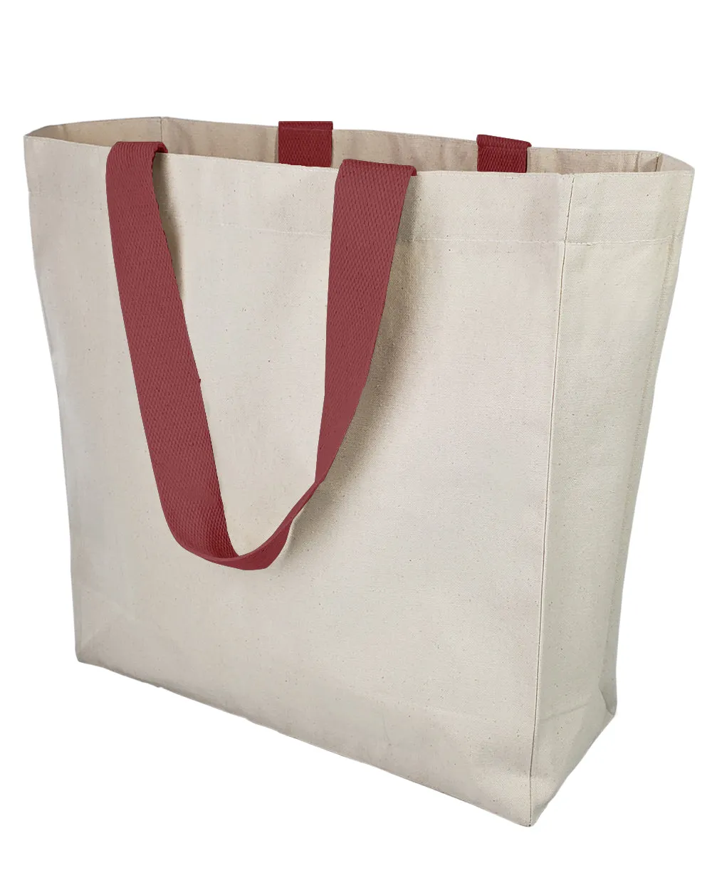 72 ct Ultimate Canvas Shopper Tote Bag / Grocery Bag - By Case