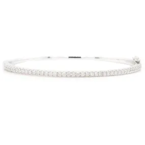 .85ct 18k Gold Diamond Bangle