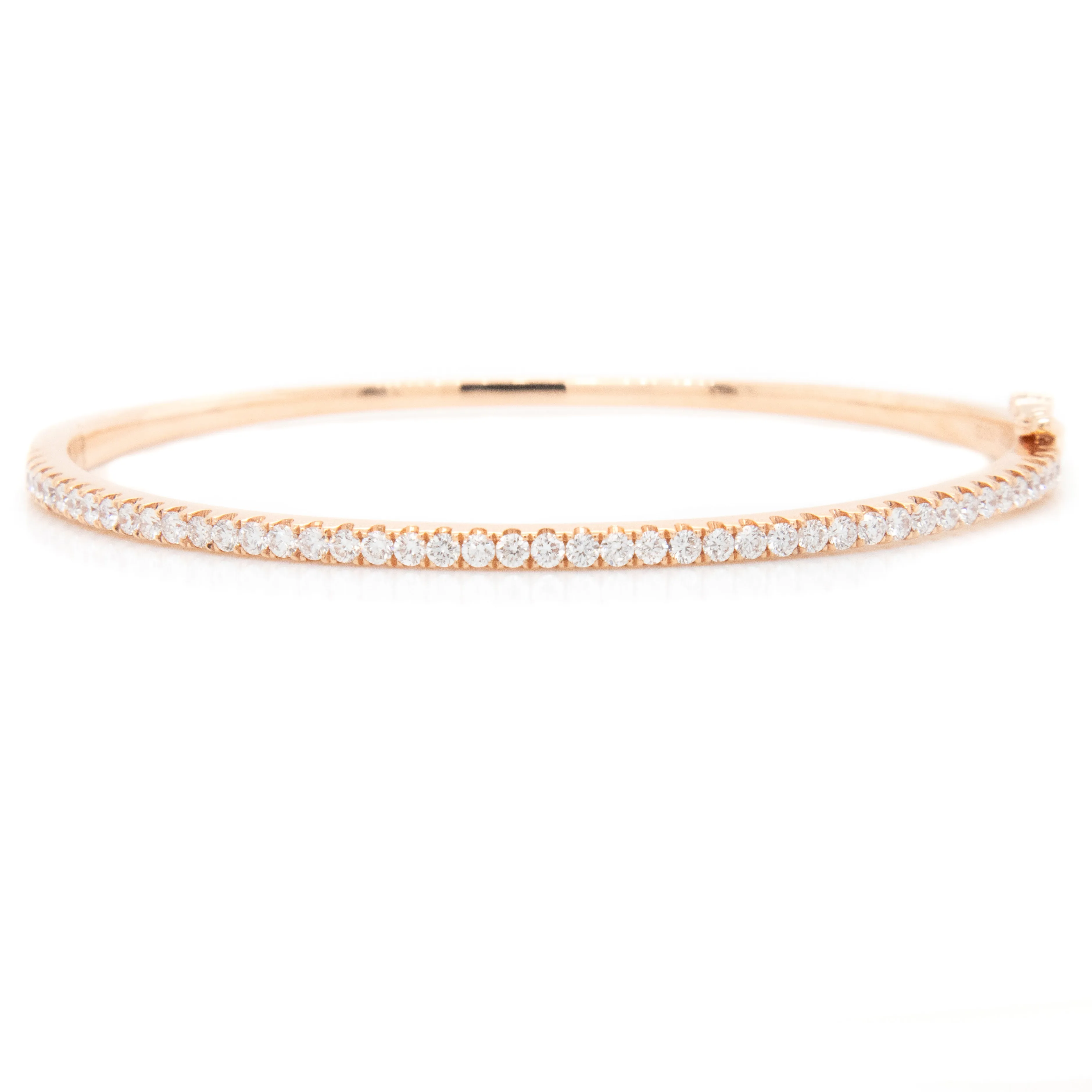 .85ct 18k Gold Diamond Bangle