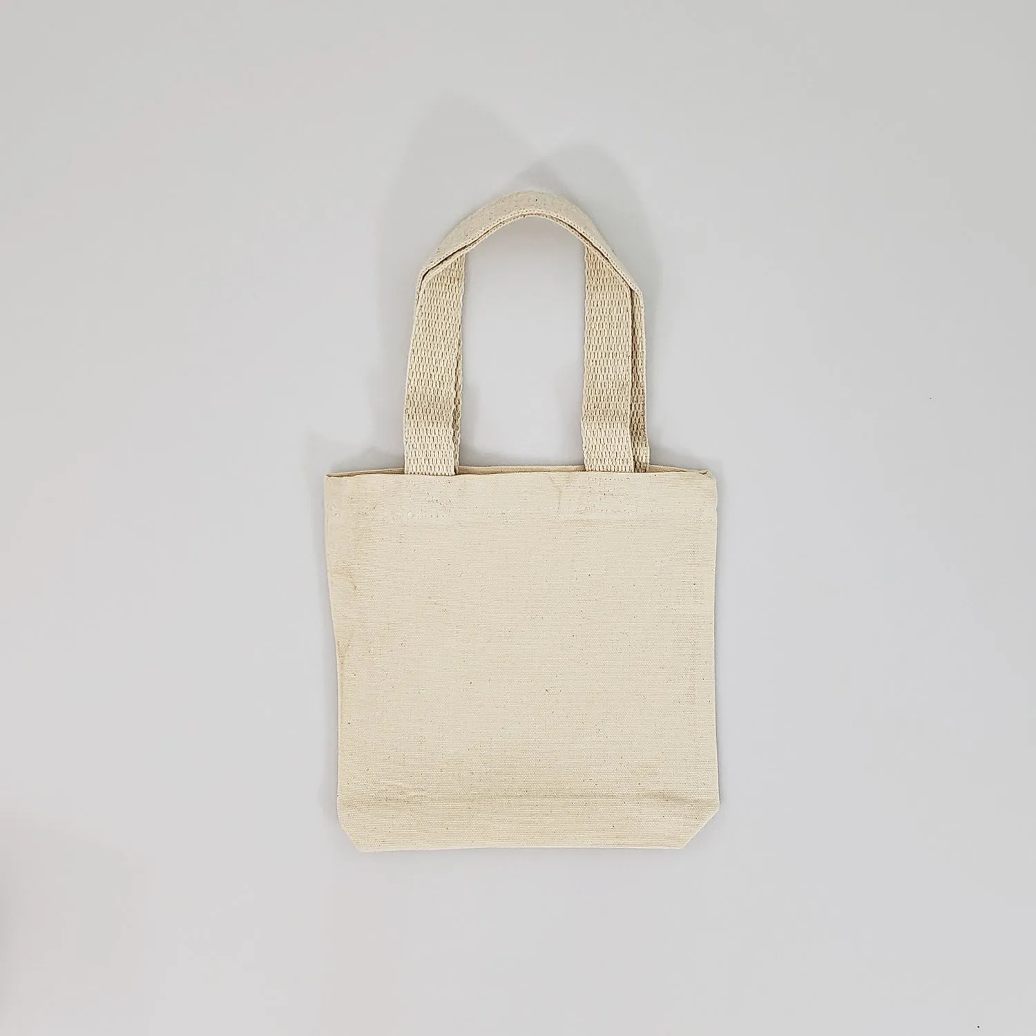 8" Mini Cotton Canvas Gift Tote Bags - TC208