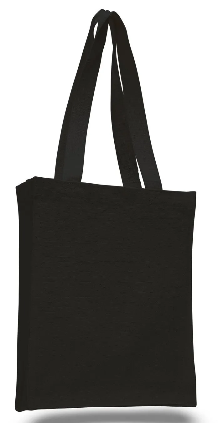 Affordable Canvas Tote Bag / Book Bag with Gusset - TF220