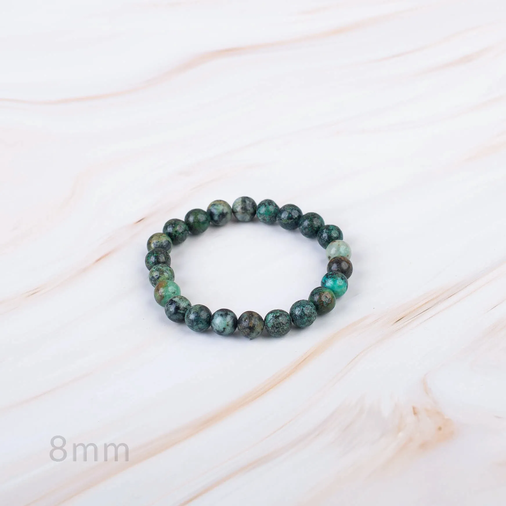 African Turquoise Beaded Bracelet