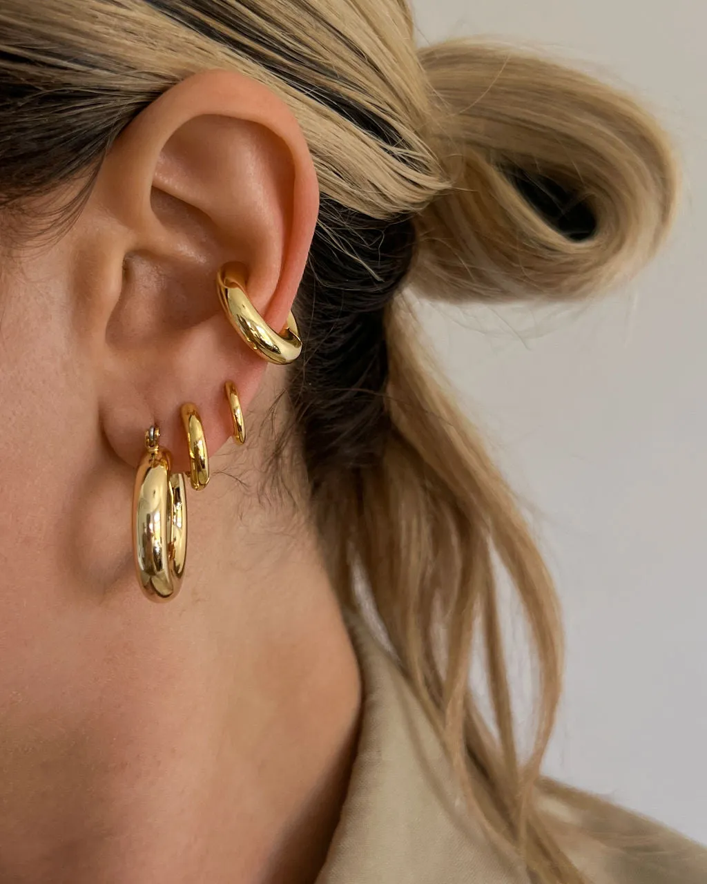 Amalfi Ear Cuff- Gold