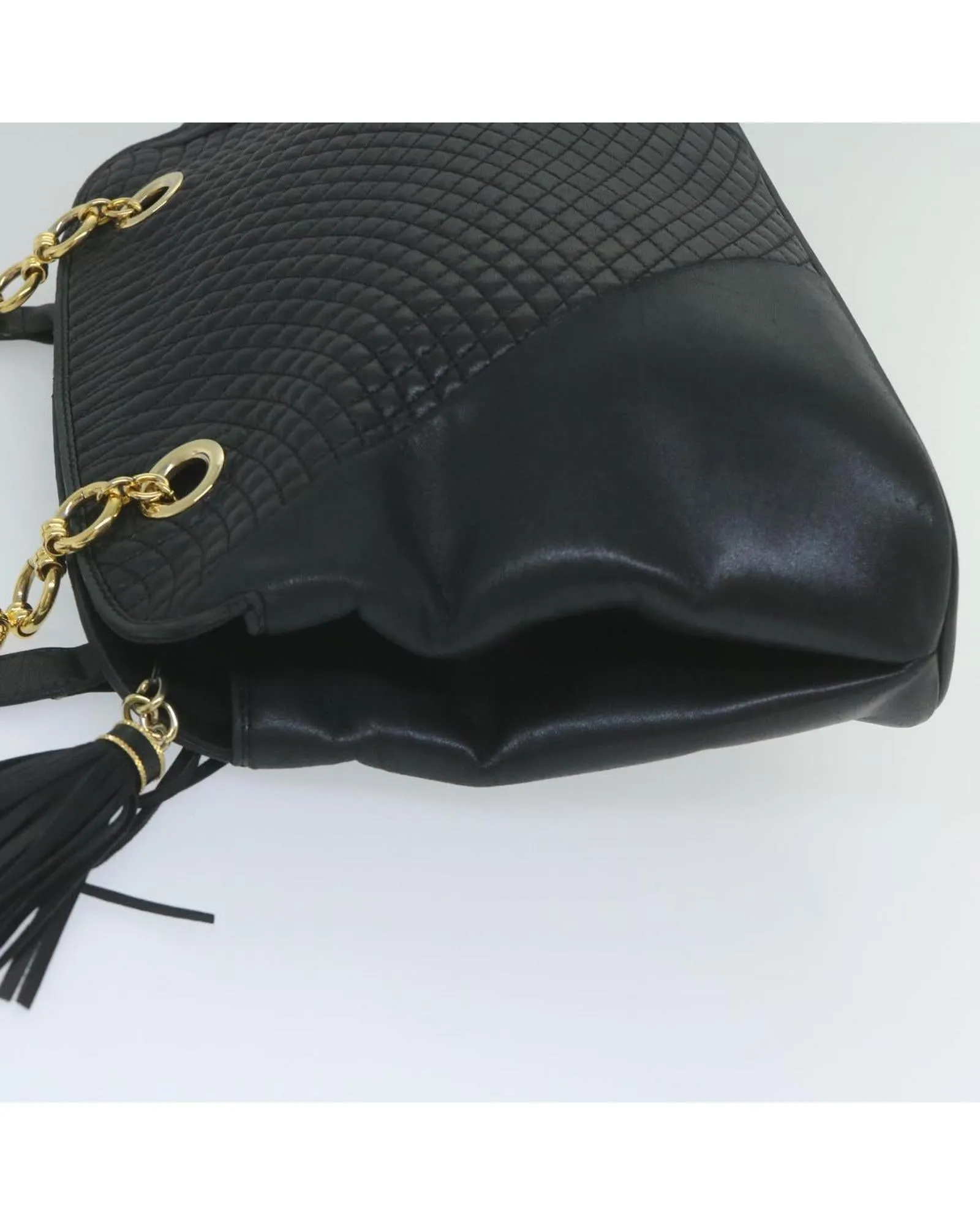 Bally Black Leather Tote Bag