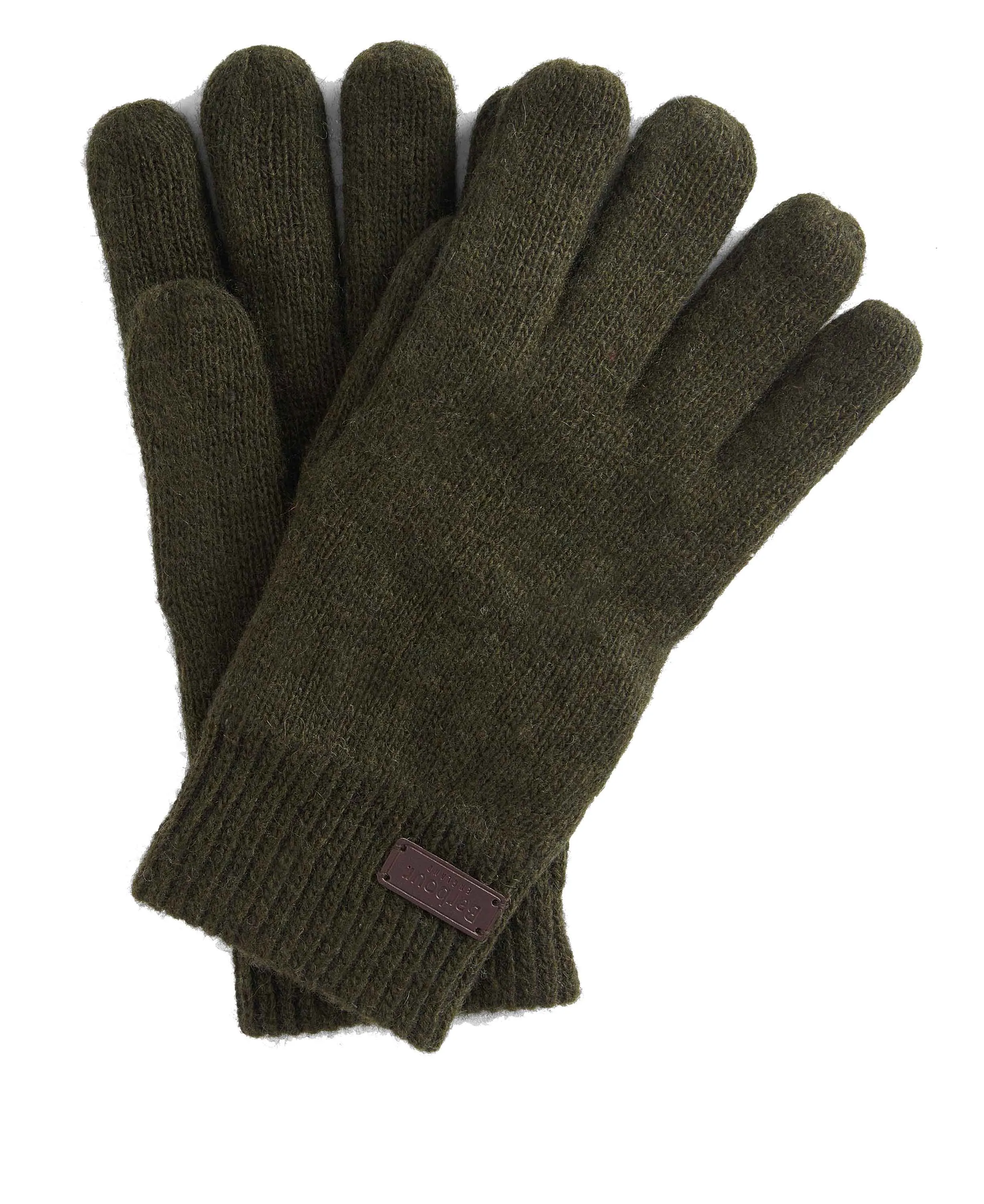 Barbour Carlton Knitted Gloves - Green