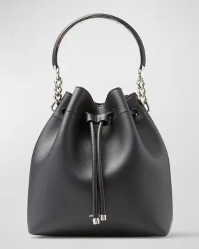 Bon Bon Bucket/s Soft Shiny Calfskin Jimmy Choo