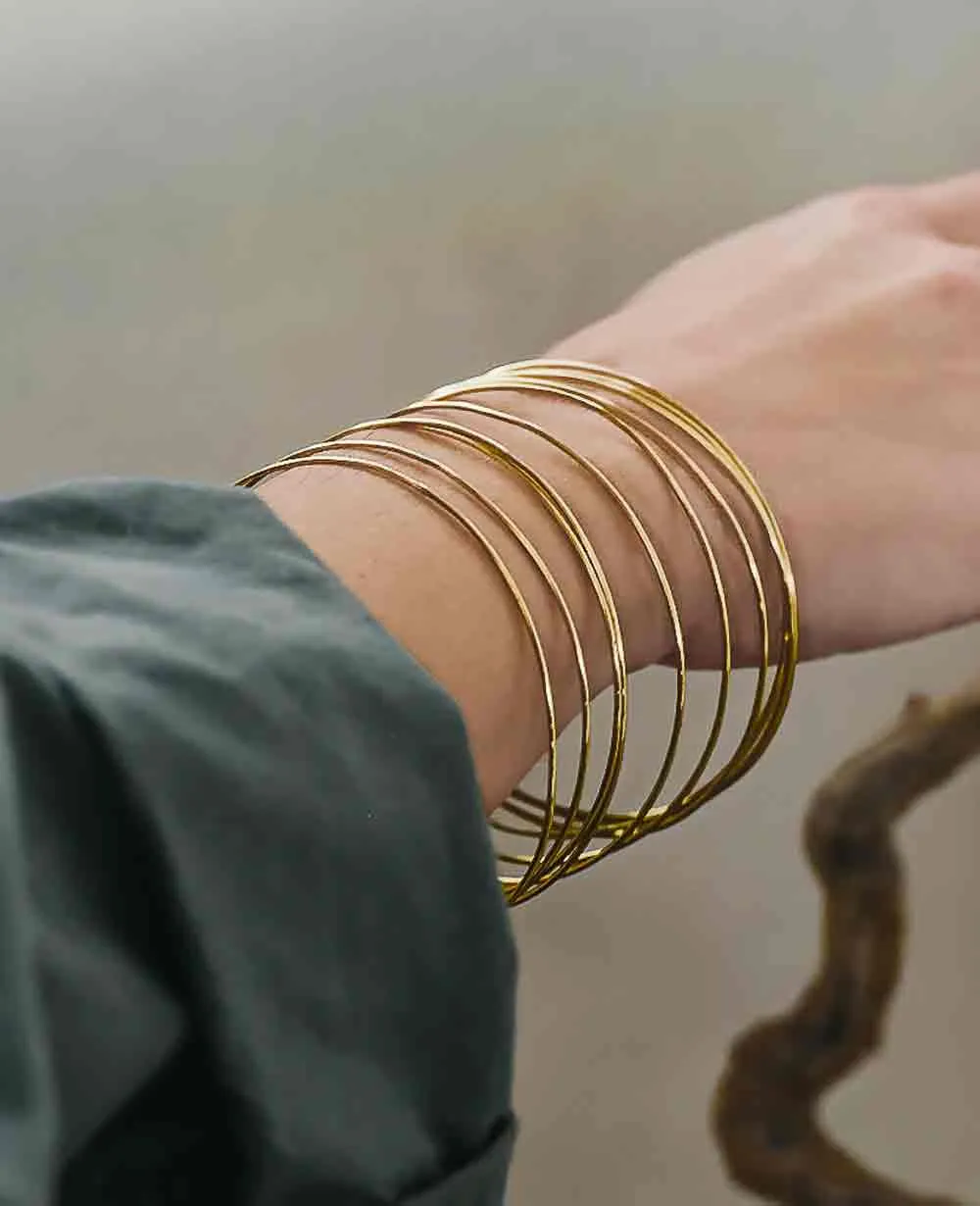 BRACELETS "FEATURE" GOLD