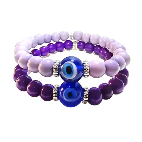 BUY COMBO OR INDIVIDUAL Shade of Purple FASHION BRACELETS, EASY TO FIT IN HAND