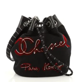 Chanel Embroidered Paris-Hamburg Bucket Bag