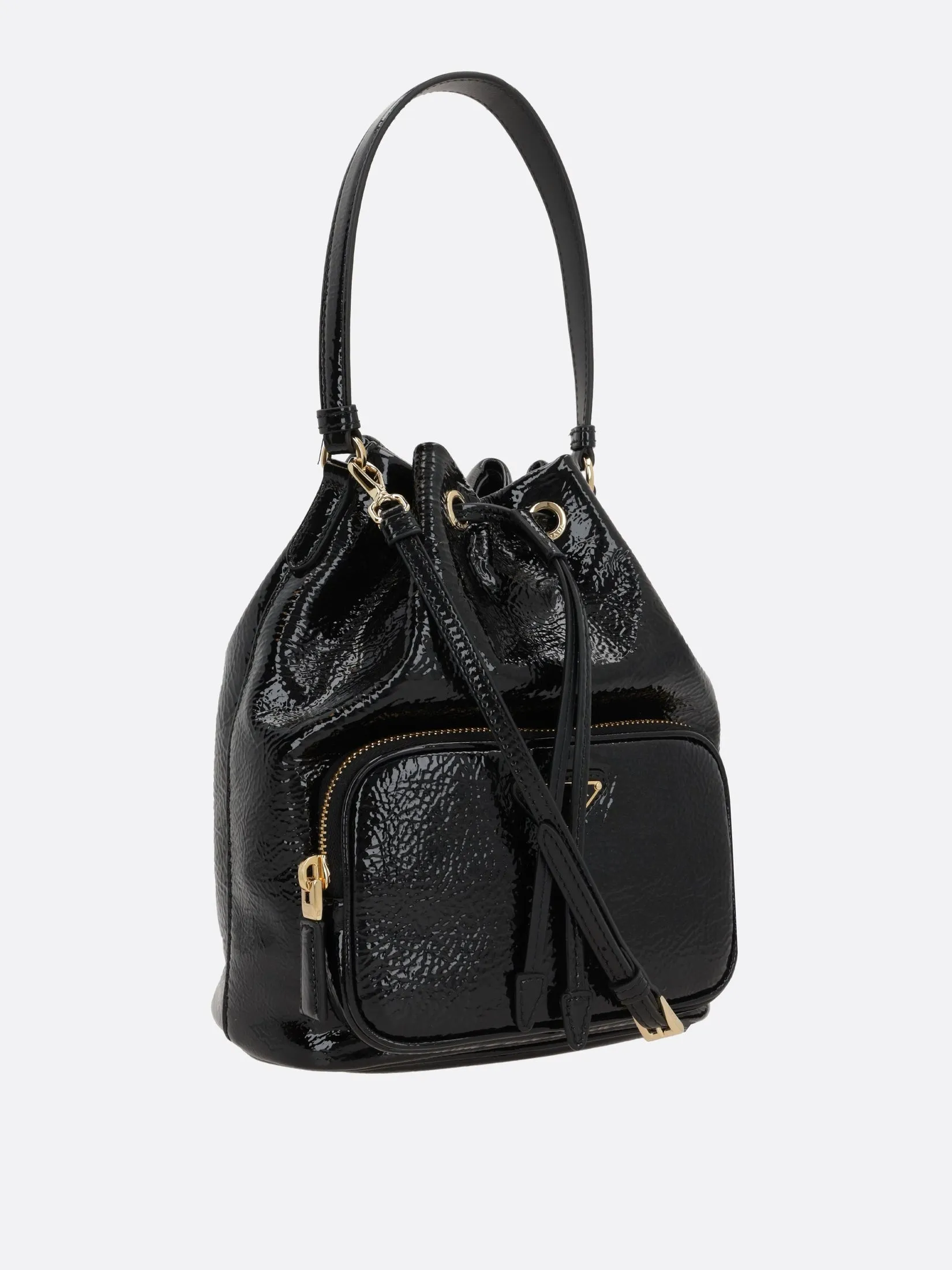 Duet Naplak Leather Bucket Bag