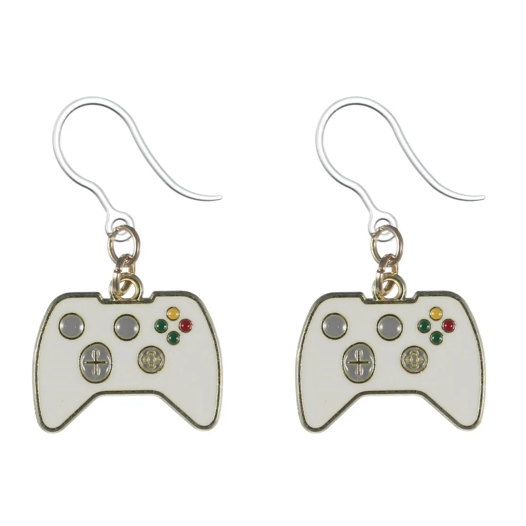 Game Controller Dangles Hypoallergenic Earrings for Sensitive Ears Made with Plastic Posts