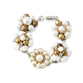 Golden Gates Vintage Cluster Bracelet