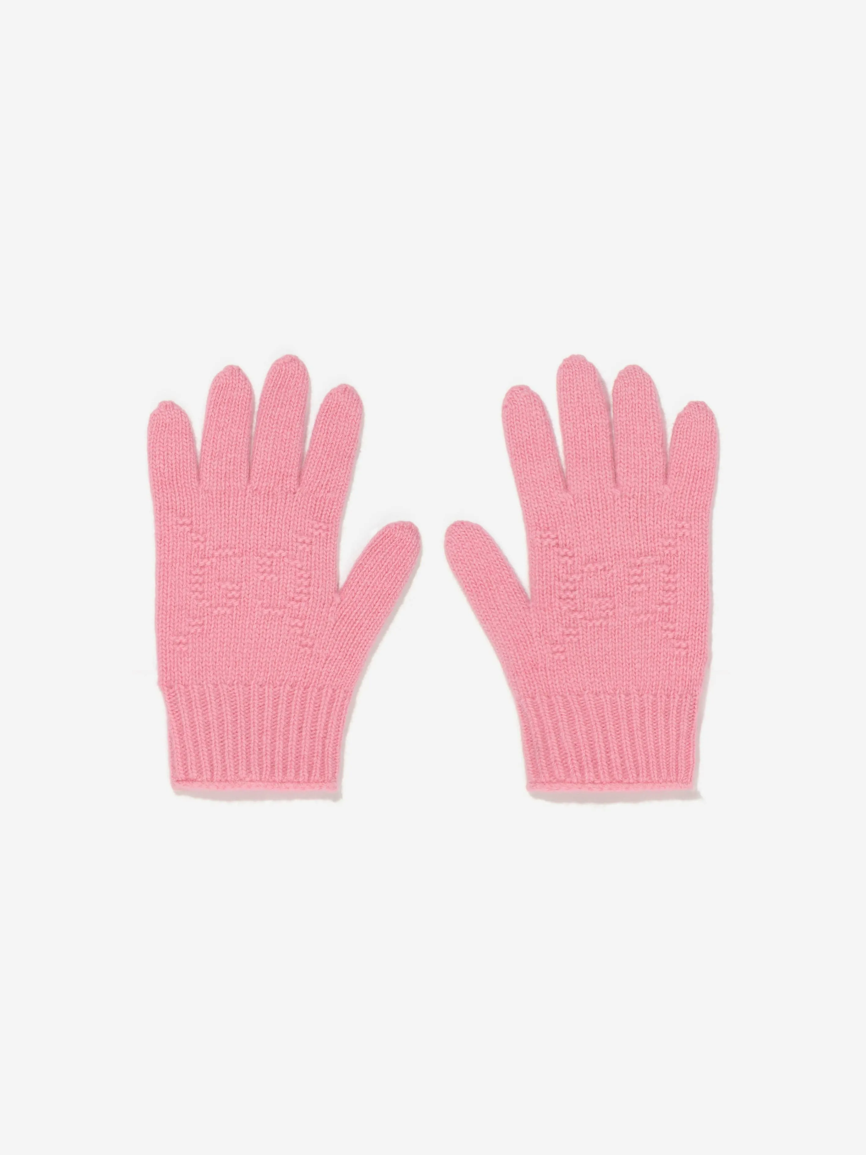 Gucci Girls GG Wool Gloves