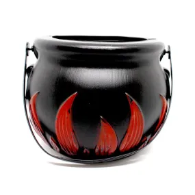 Halloween Witches Black Cauldron Bucket