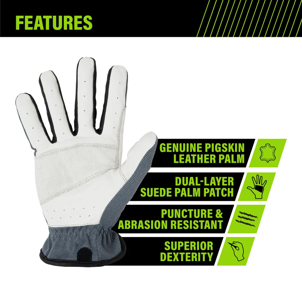 HYBRID PIGSKIN UTILITY GLOVES