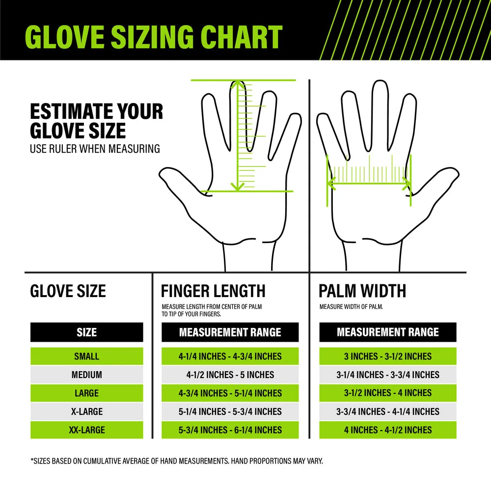 HYBRID PIGSKIN UTILITY GLOVES