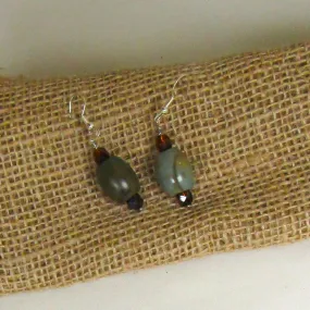 Jasper Drop Earrings