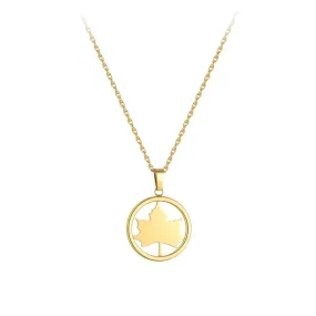 Kadence - Maple Leaf Dainty Necklace