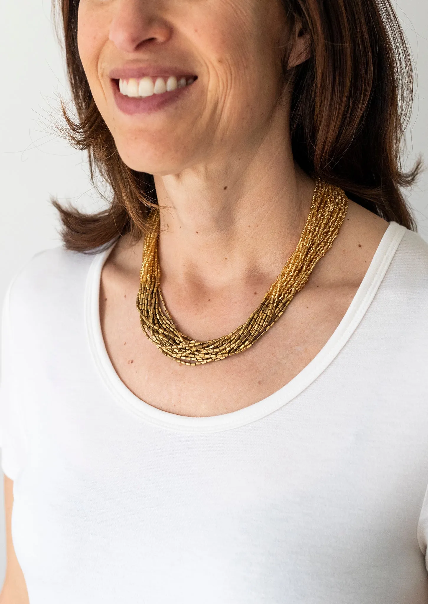 <br>Hema Necklace<br> Gold