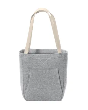 Luxury Fleece Sweatshirt Tote Bags