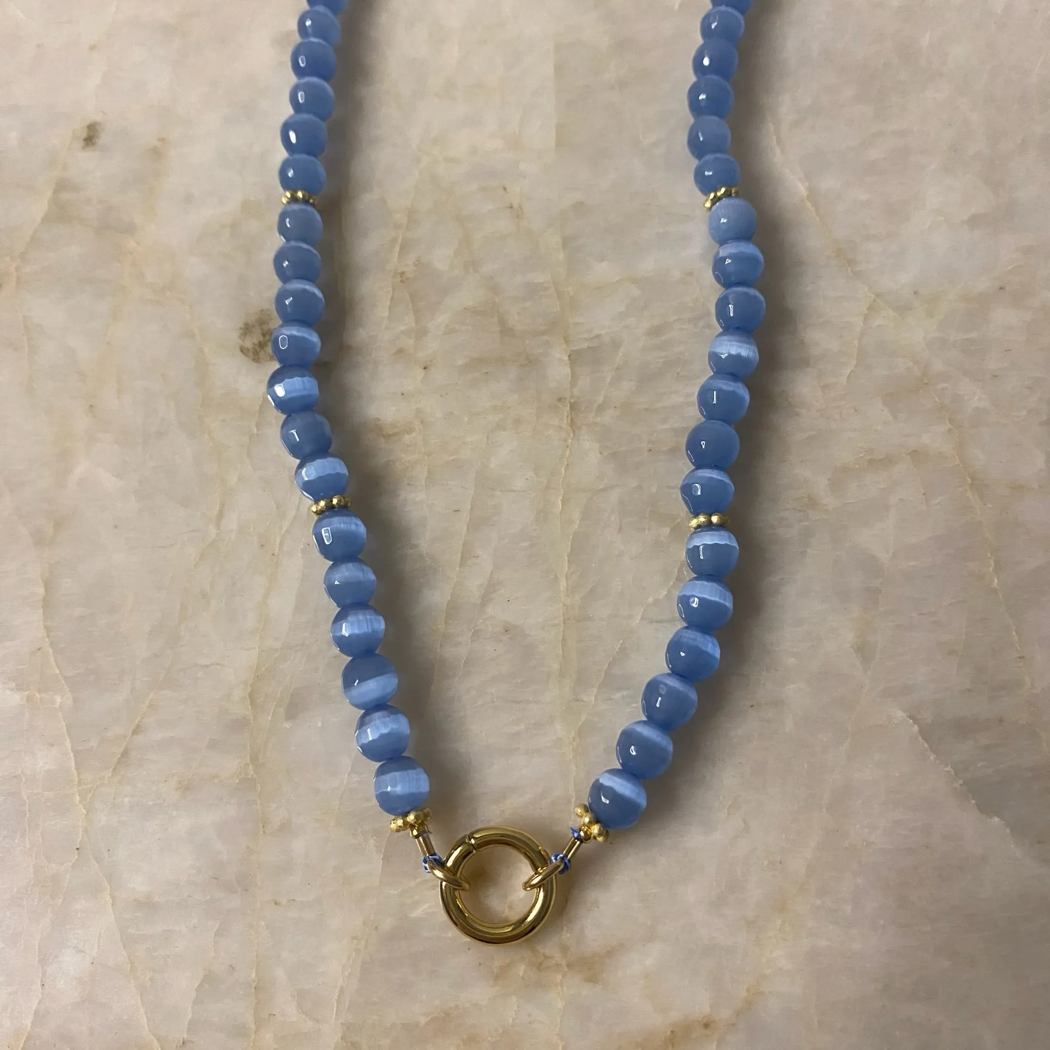 Ocean Water Clasp Necklace