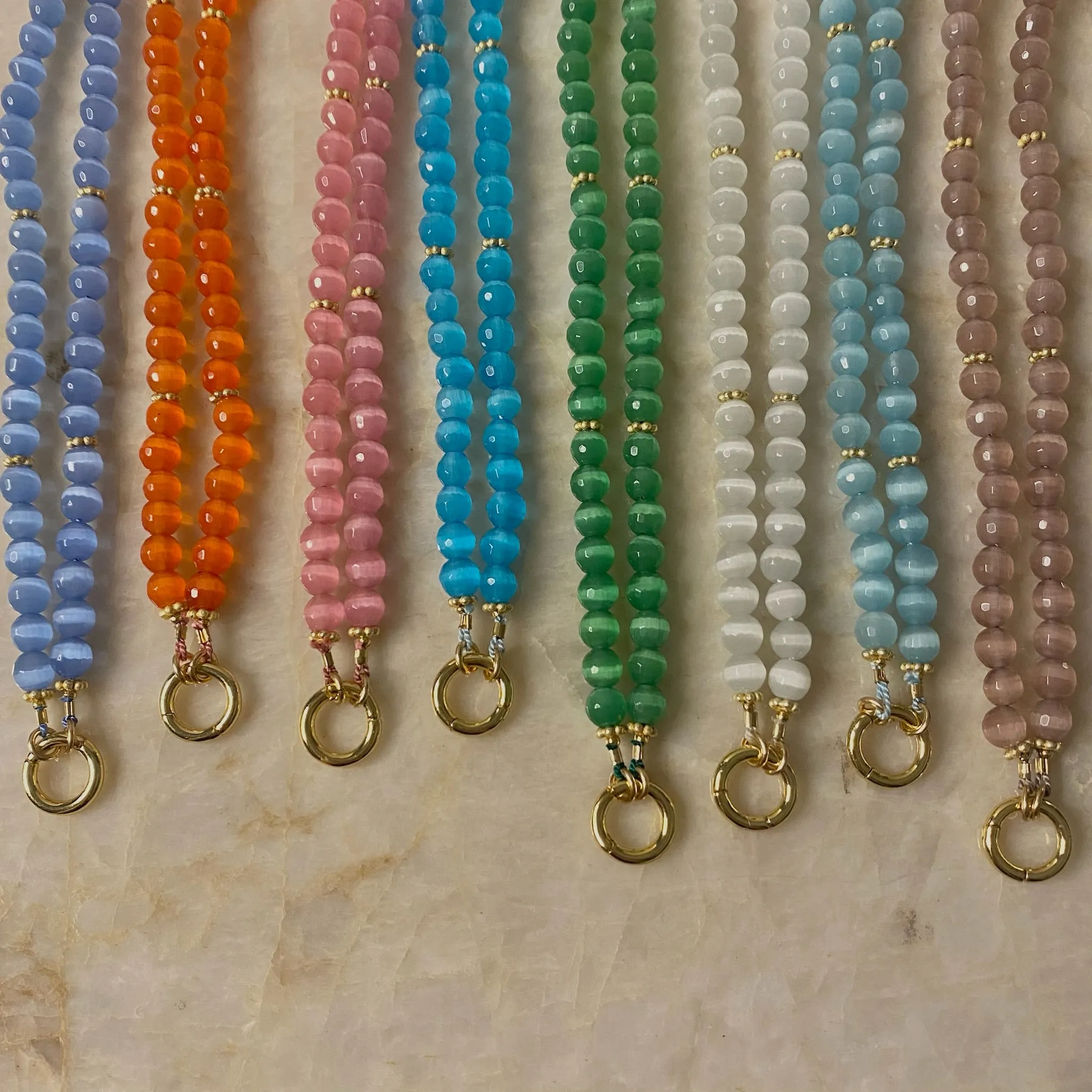 Ocean Water Clasp Necklace