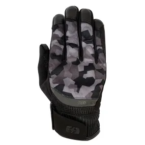 Oxford Byron Men Motorcycle Gloves Grey Camo