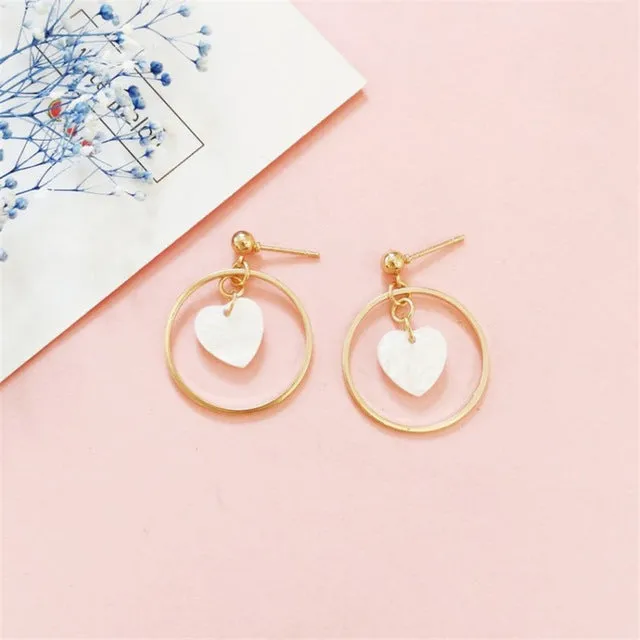 "CIRCLE OF LOVE" EARRINGS