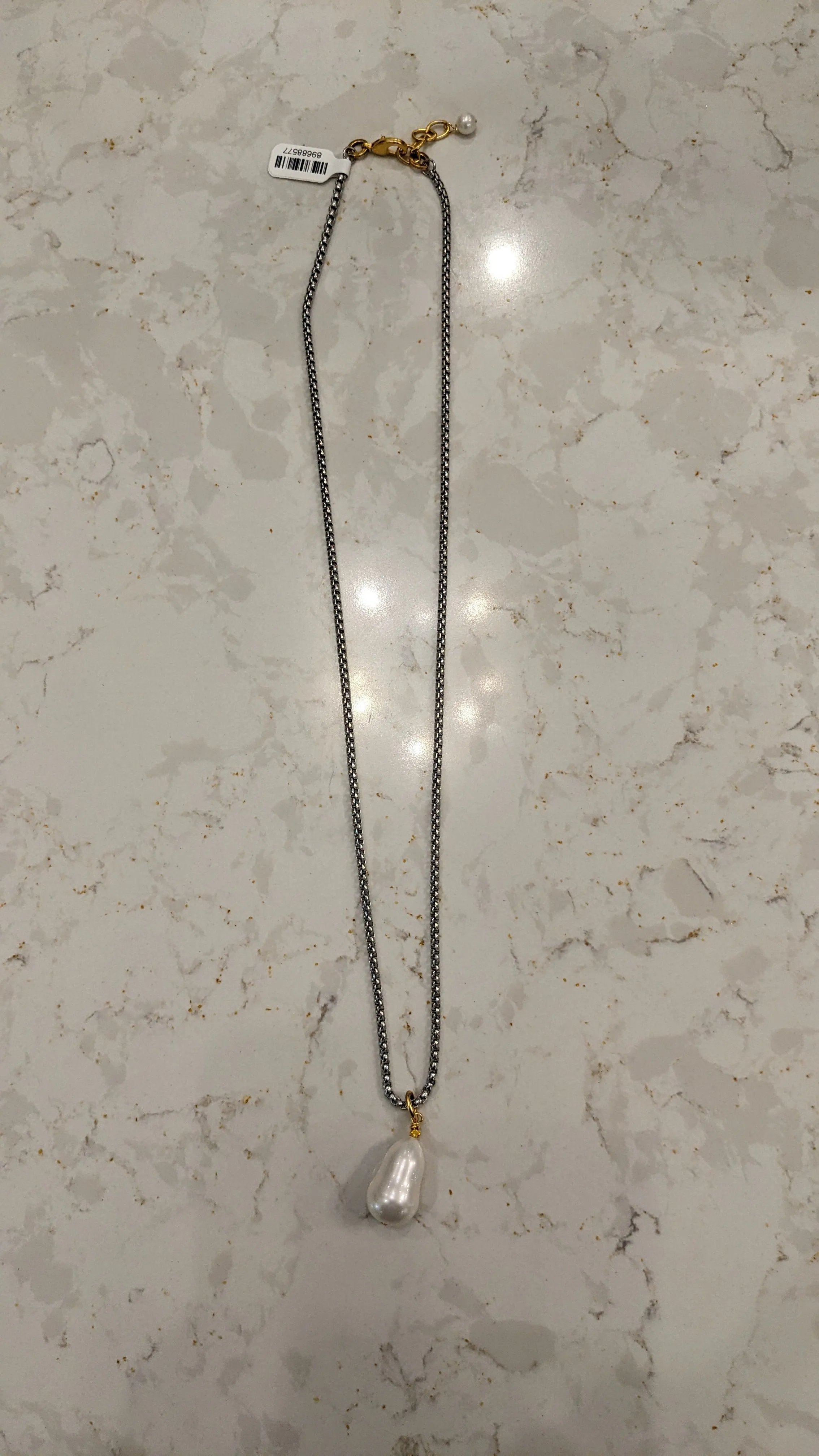 Statement Box Chain Necklace