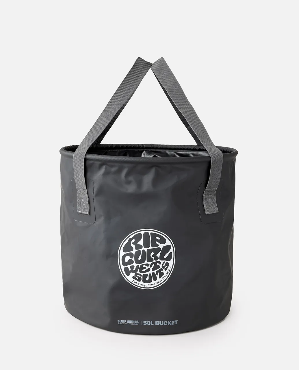 Surf Series 50L Bucket in Black & Grey