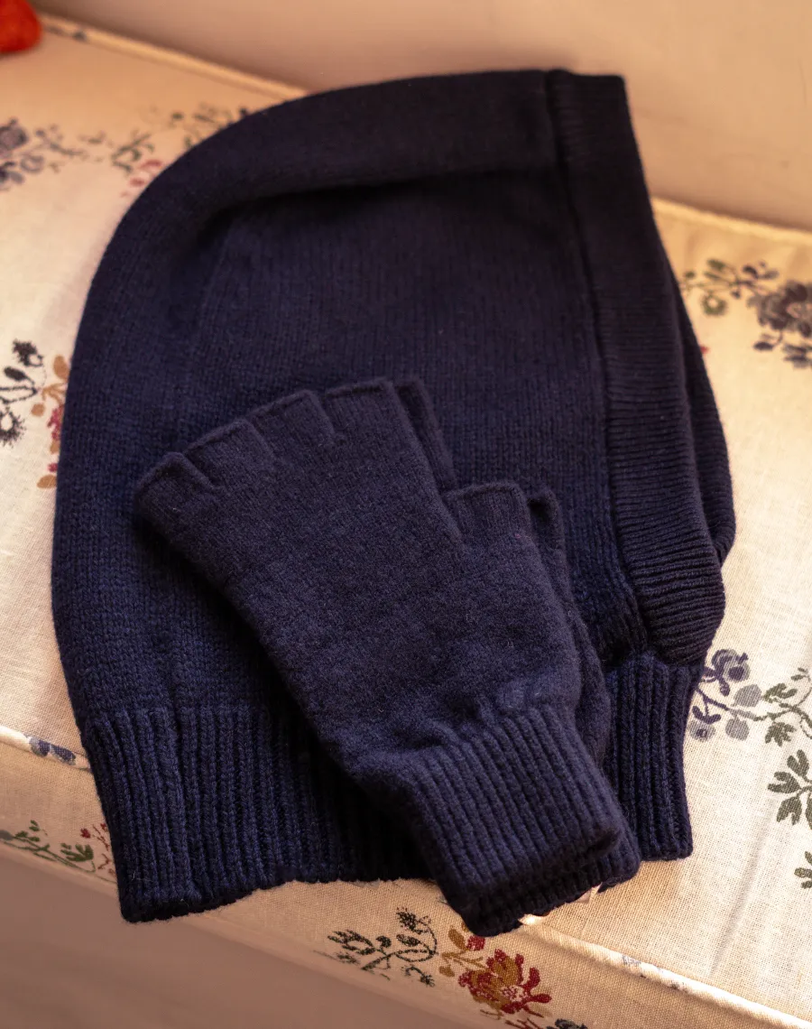 The WARM-UP GLOVES - Navy