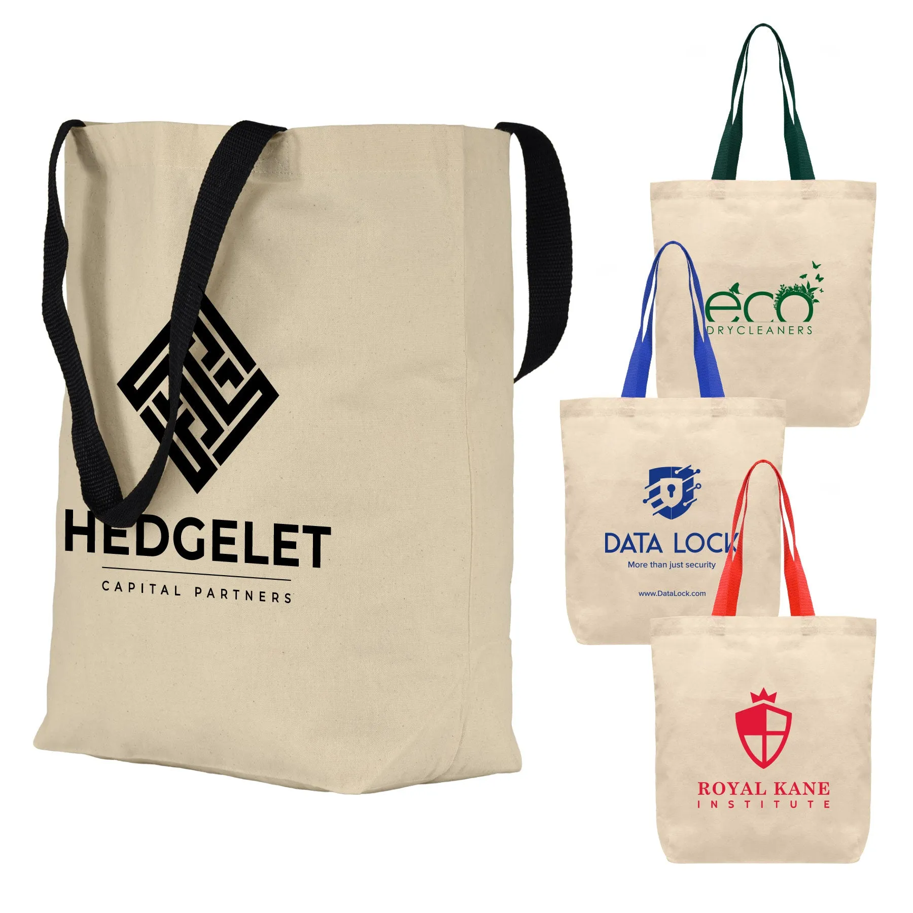 Tonga Cotton Tote Bag - Your Name/Logo