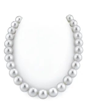 White South Sea Pearl Necklace, 13.0-16.0mm - AAAA Quality