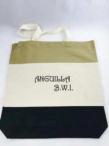 Wholesale Heavy Canvas Tote Bags Tri-Color