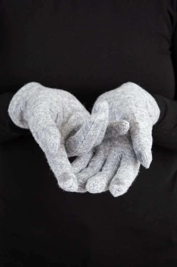 Wool Gloves, black